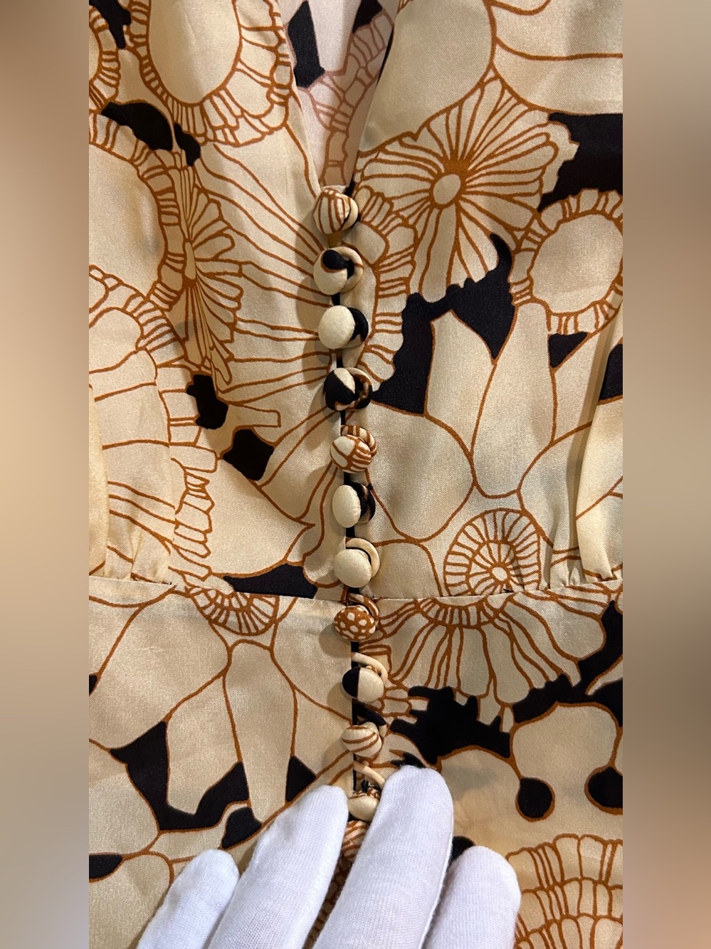 Rebecca Taylor FW21 Pop Art Fleur Maxi Dress Size 2 SMS Showroom Sample - Picture 12 of 16